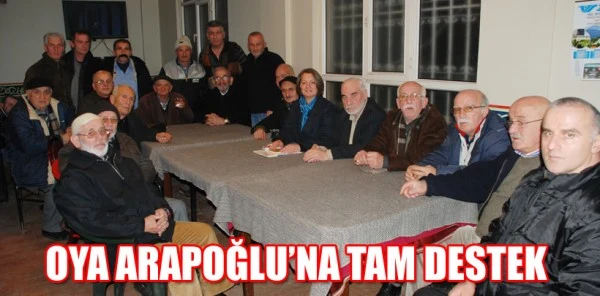 Arapoğlu Sülalesi Oya Arapoğlu için Toplandı