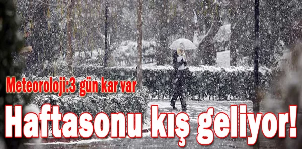 Haftasonu Sakarya'ya Kış Geliyor!