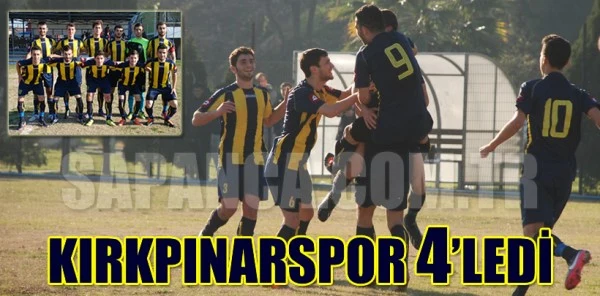 Kırkpınarspor: 4 - Pamukova Gençlergücüspor: 2