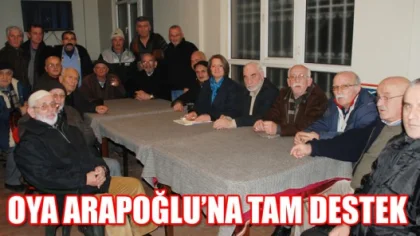 Arapoğlu Sülalesi Oya Arapoğlu için Toplandı