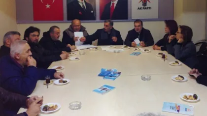 Başkan Uslu AK Parti Sapanca İlçe Teşkilatının Toplantısına Katıldı