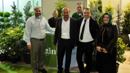 Başkan Uslu Flower Show'da