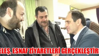 Keleş, Sapanca'nda Esnaf Ziyaretleri Gerçekleştirdi