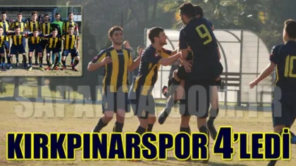 Kırkpınarspor: 4 - Pamukova Gençlergücüspor: 2