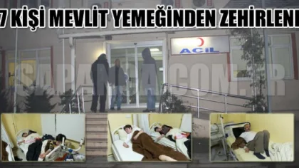 Sapanca'da 42 Kişi Mevlit Yemeğinden Zehirlendi