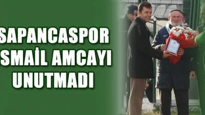 Sapancaspor'dan İsmail Amcaya Büyük Jest