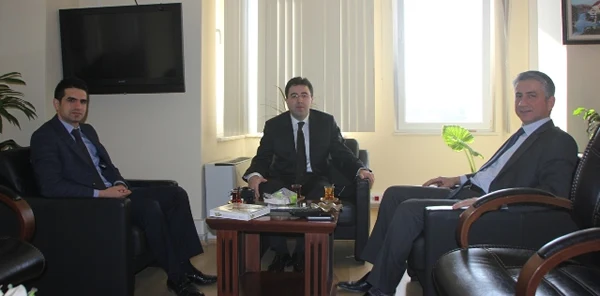Savcı Şahin'den Kaymakam Azcan'a Veda Ziyareti