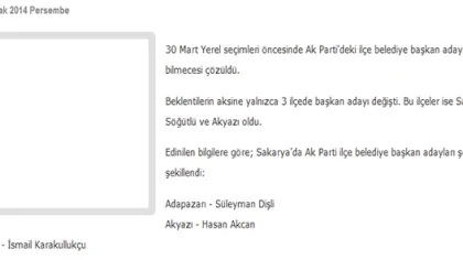 Biz Nasıl Yazdıysak Aynen Öyle de Çıktı
