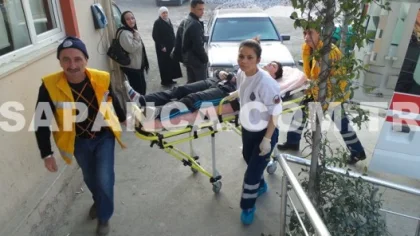 Otomobil Bisiklet ile Çarpıştı : 1 Yaralı