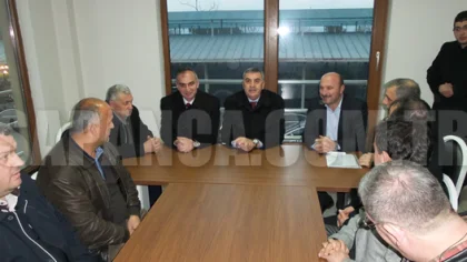 Toçoğlu, Şoförlerle Bir Araya Geldi