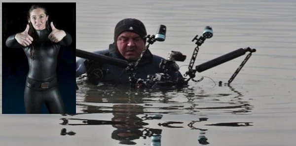 Sapanca Gölüne Dikkat Çekmek için Daldılar