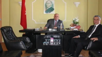 Kaymakam Azcan Başkan Tanta'yı Ziyaret Etti