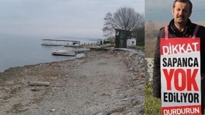 Sapanca Gölü için Tek Kişilik Eylem