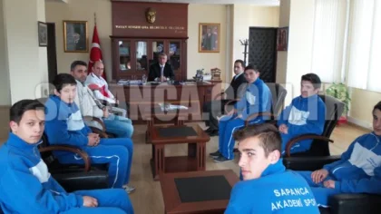 Akademispor'dan Kaymakam Azcan'a Ziyaret