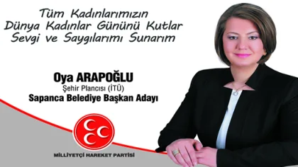 Arapoğlu, "8 Mart Dünya Kadınlar Günü"nü Kutladı