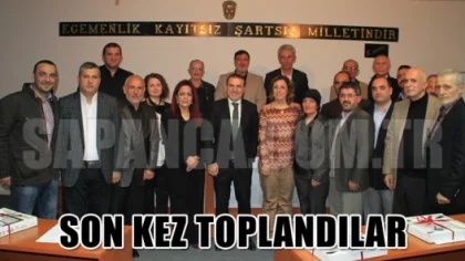 Sapanca Belediye Başkanı İbrahim Uslu Meclis Toplantısı'nda Veda Etti