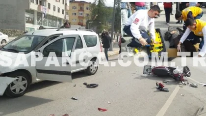 Sapanca'da Trafik Kazası: 1 Yaralı