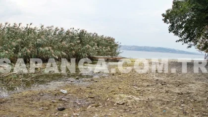 Sapanca Gölü'nde ki Su Seviyesi Hızla Düşüyor