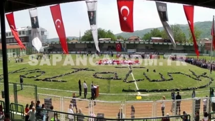 23 Nisan Sapanca'da Coşkuyla Kutlandı