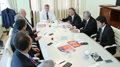 Başkan Toçoğlu, Yılmazer ile Bir Araya Geldi