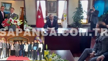 İbrahim Uslu Koltuğu Yeni Başkan Yılmazer'e Devretti