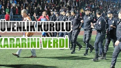 İl Güvenlik Kurulu Play-Off Kararını Açıkladı