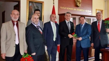 İlçe Müftülüğünden Kaymakam Azcan'a Ziyaret