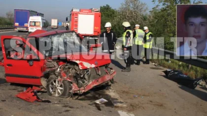 Sapanca'da Feci Kaza: 1 Ölü, 3 Yaralı
