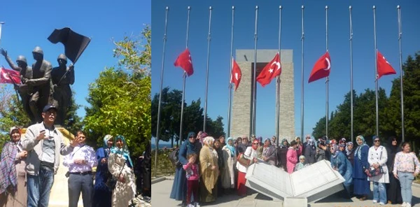 ''Çanakkale Şehitliği''ni Ziyaret Ettiler