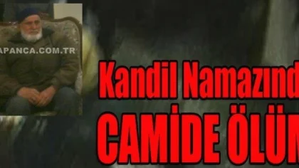 Camide Kalp Krizi Geçiren Remzi Balta Hayatını Kaybetti