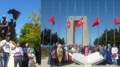 ''Çanakkale Şehitliği''ni Ziyaret Ettiler