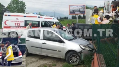 Sapanca'da Trafik Kazası: 3 Yaralı