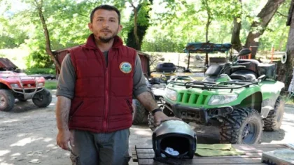 Sapanca İlçesinde Atv Sürüş Eğitimi Veren Nadir Çaktı, Önce Güvenlik Dedi