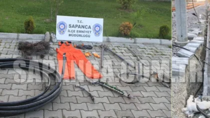 Sapanca Yht Hattında Hırsız Avı: 4 Gözaltı