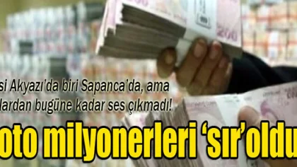 Milyonlarla Sır Oldular