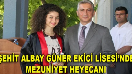 Şagel'de Mezuniyet Heyecanı