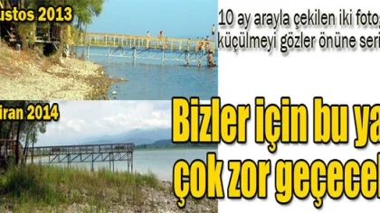 Sapanca Gölünde 10 Ay Önce 10 Ay Sonra