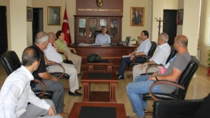 Kent Konseyi Azcan'ı Ziyaret Etti