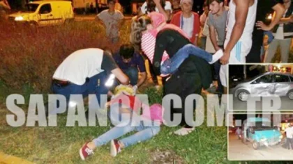 Sapanca'da Trafik Kazası: 1 Yaralı
