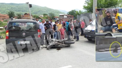 Sapanca Panelvan ile Motosiklet Çarpıştı: 2 Yaralı