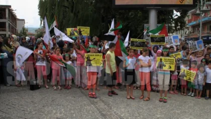 Sapancalı Çocuklar, Gazzeli Çocuklara Destek için Eylem Yaptı