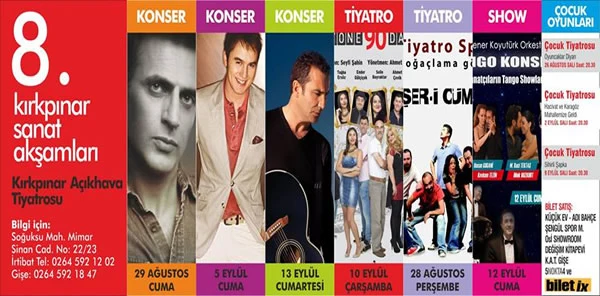 'Kırkpınar Sanat Akşamları' 2014 Başlıyor İşte Program