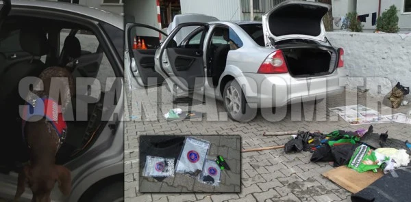 Sapanca'da 303 Paket Kokain Ele Geçirildi