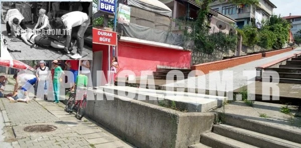 Sapanca'da Meydana Gelen Bisiklet Kazasında Süphan Kınay Yaralandı