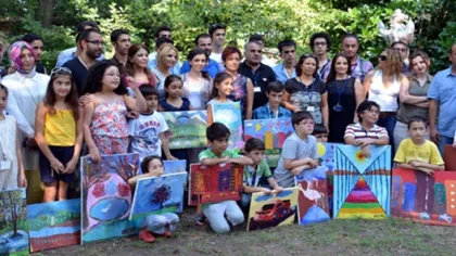 Çocuk Ressamlar Sapanca Doğapark'ta Buluştu