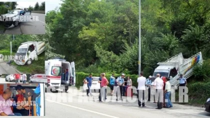 Sapanca'da Meydana Gelen Trafik Kazasında Cenk Deli Yaralandı