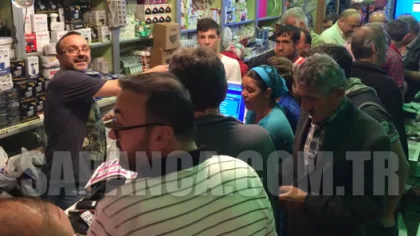 Sapanca'da Türksat 4a Yoğunluğu