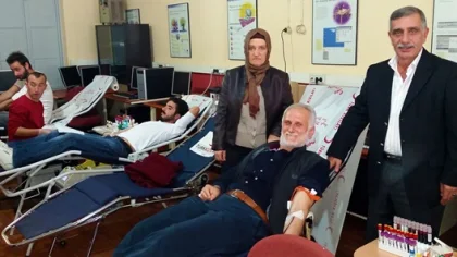 AK Parti Sapanca'dan Kan Bağışı Kampanyası