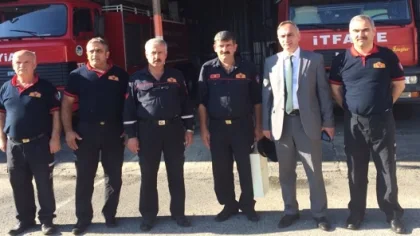 Başkan Yılmazer, Sapanca İtfaiye Grup Amirliğini Ziyaret Etti