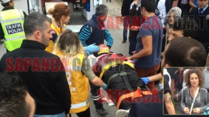Sapanca'da Trafik Kazası: 1 Yaralı